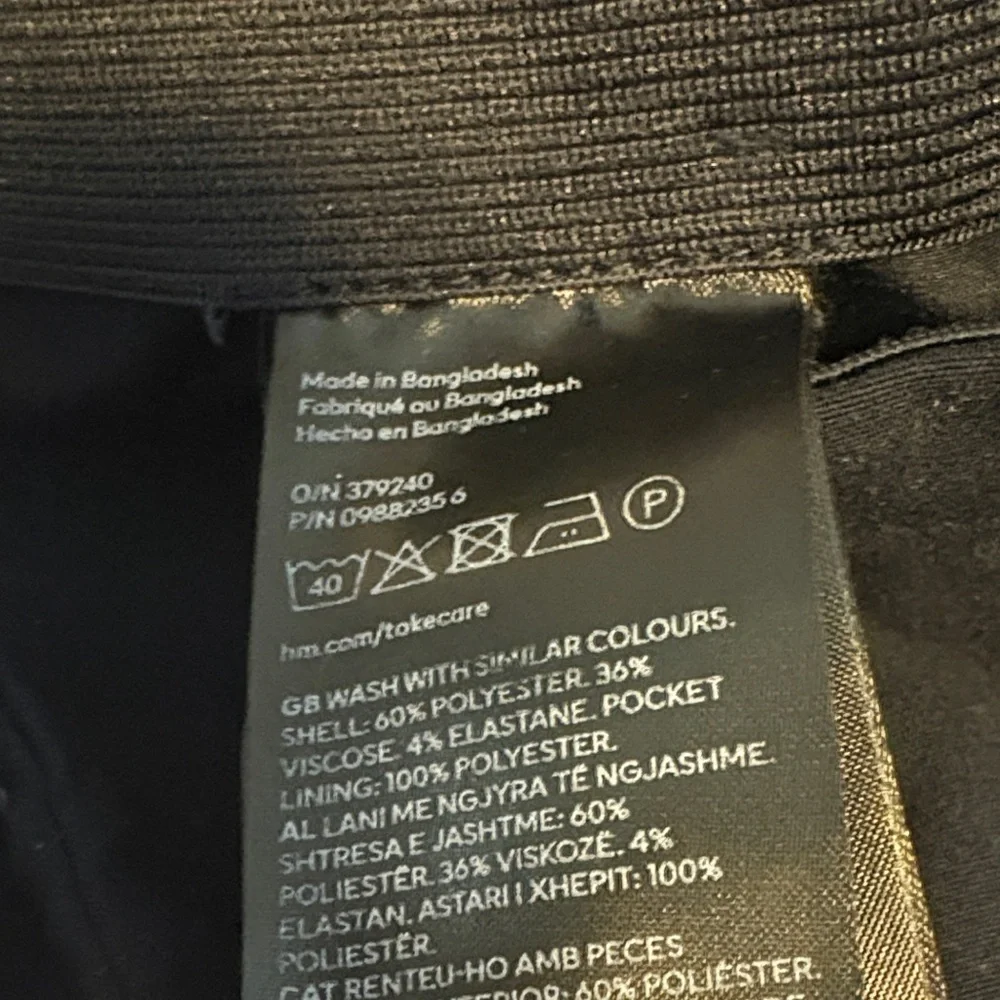 H&M Men's Classic Black Dress Pants